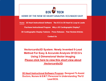 Tablet Screenshot of ecgtech.net
